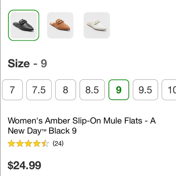 NWT Target “ A New Day” mule, size 9 - Picture 5 of 10